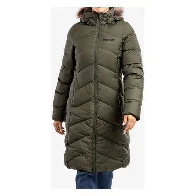 Dámský péřový kabát Marmot Montreaux Coat - nori