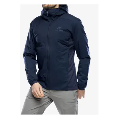 Zateplená bunda Arcteryx Atom Hoody - black sapphire