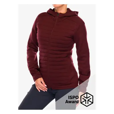 Dámská hybridní bunda Icebreaker ZoneKnit LS Zip Hoodie - es