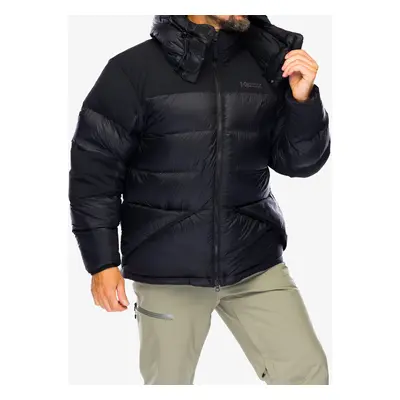 Péřová bunda Marmot Plasma Parka - black