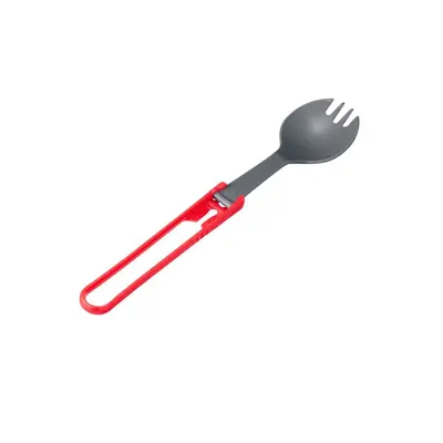 Spork MSR Folding Utensil - red