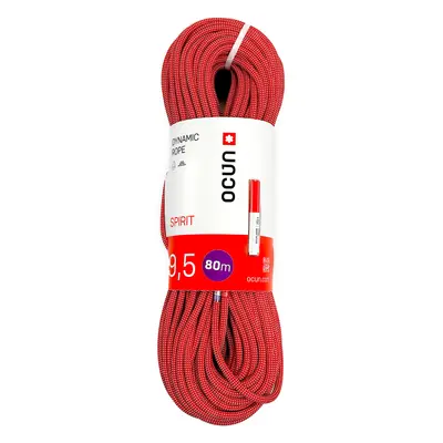 Horolezecké lano Ocun Spirit 9,5 mm m - red/white