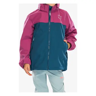 Dětská bunda Viking Play Softshell Jacket - plum