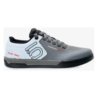 Cyklistické boty Five Ten Freerider PRO - grey/white/blue