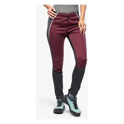 Softshellové kalhoty dámské CMP Long Pant Tee - burgundy