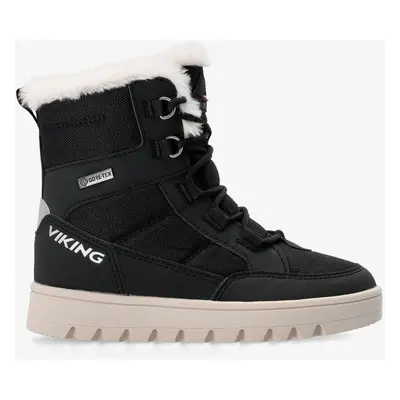 Zimní boty Viking Footwear Fleek Warm GTX Zip - black