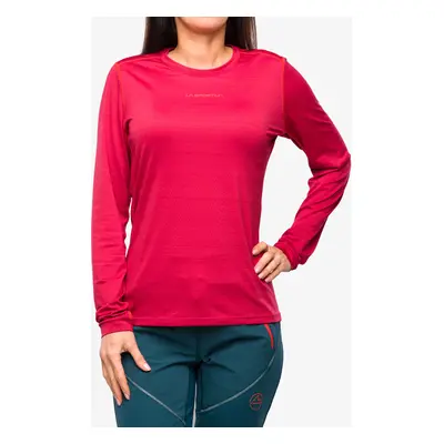 Dámská funkční mikina La Sportiva Tour Long Sleeve - velvet/cherry tomato