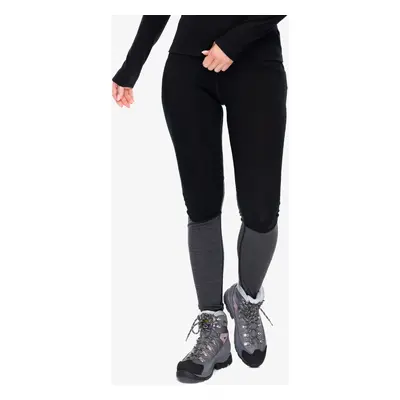 Dámské legíny Icebreaker ZoneKnit - black/jet hthr