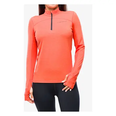 Mikina na běhání dámská La Sportiva Swift Long Sleeve - cherry tomato/carbon