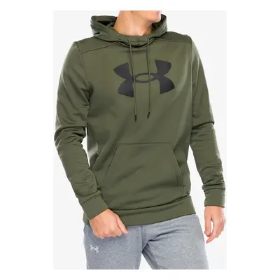 Mikina s kapucí Under Armour Armour Fleece Big Logo Hoodie - marine od green/black