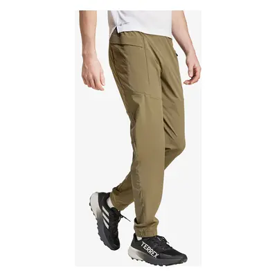 Běžecké kalhoty adidas TERREX Xperior Light Pants - olive strata