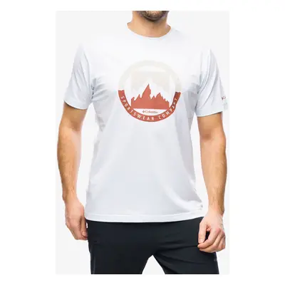 Rychleschnoucí triko Columbia Ice Lake II SS Tee - white/boundless borders