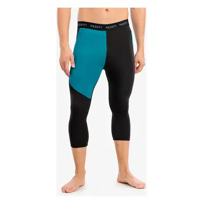 Termolegíny Majesty Surface Pants - black/green