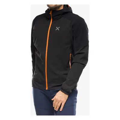 Softshellová bunda Montura Premium Wind Conf.Fit Jacket - black/mandarine