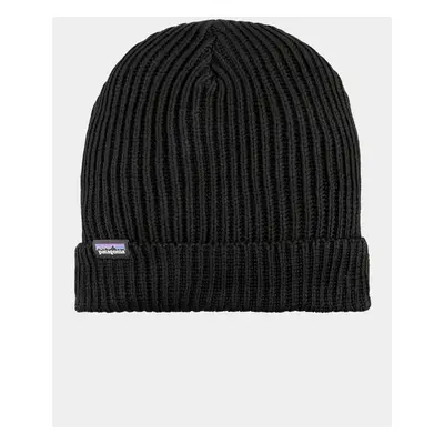 Čepice Patagonia Fisherman&#039;s Rolled Beanie - black