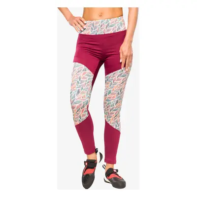 Lezecké legíny Ocun Rhea Leggings - wine rhododendron