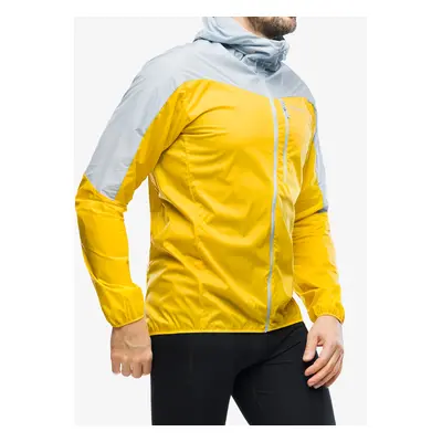 Pánská bunda Norrona Falketind Aero60 Hood - sulphur/blue fog