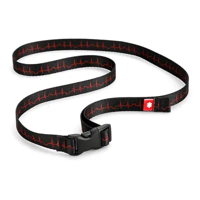 Pásek do pytlíku na magnézium Ocun Chalk Bag Belt - black/red