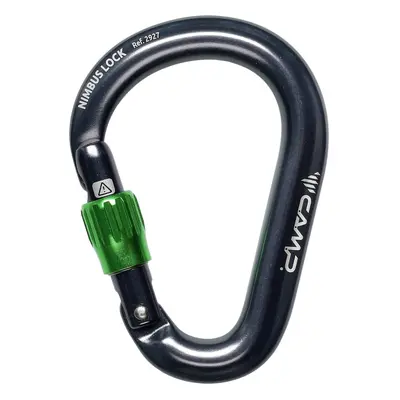 Karabina s pojistkou Camp Nimbus Lock - gun metal/green