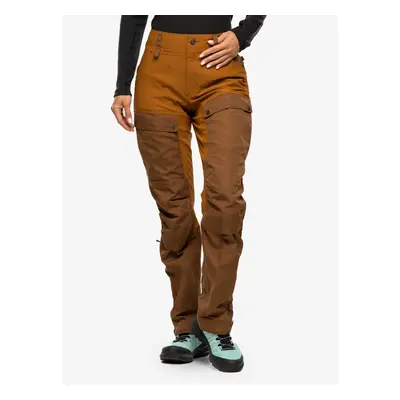 Trekové kalhoty dámské Fjallraven Keb Trousers - brown/chestnut