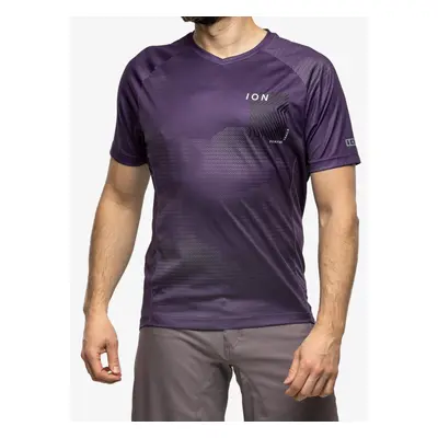 MTB triko ION Jersey Traze SS 2.0 - dark purple