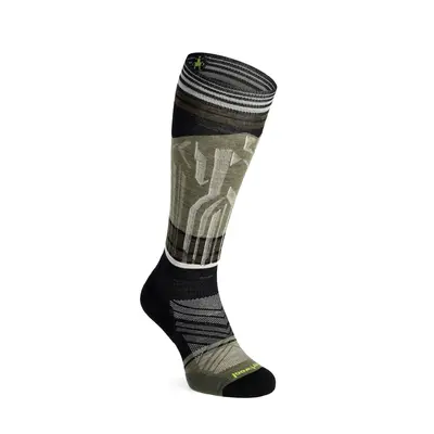 Lyžařské ponožky Smartwool Ski Targeted Cushion Summit Shot OTC Socks - black