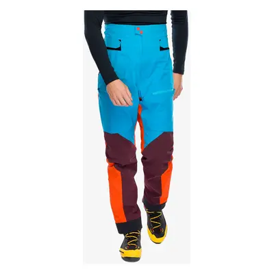 Membránové kalhoty La Sportiva Supercouloir GTX Pro Pant - tropic blue/cherry tomato