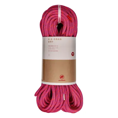 Dynamické lano Mammut 9.5 Crag Dry Rope m - pink/zen