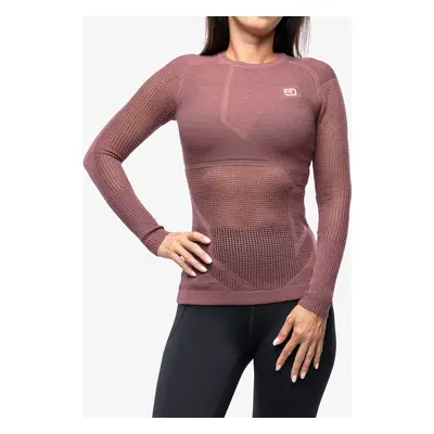 Funkční mikina dámská Ortovox Merino Thermovent LS - mountain rose