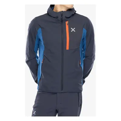 Rozepínací mikina Montura Peak Jacket - graphite blue/deep blue