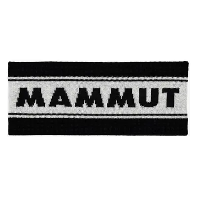 Sportovní čelenka na hlavu Mammut Peaks Headband - black/white