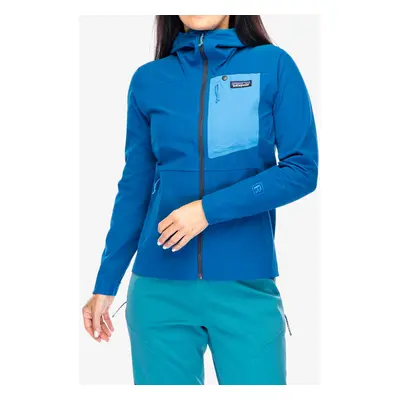 Dámská bunda Patagonia R1 CrossStrata Hoody - endles blue