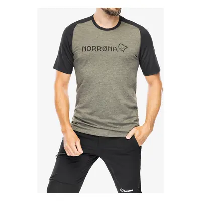 Triko na kolo Norrona Fjora Equaliser Lightweight T-Shirt - olive night