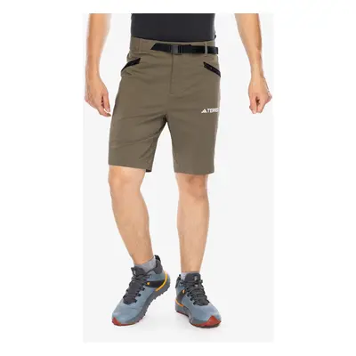 Outdoorové kraťasy adidas TERREX Xperior Mid Shorts - olive strata