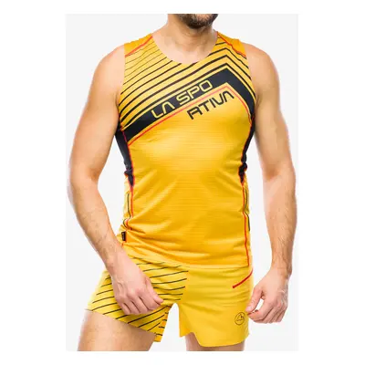 Běžecké tričko La Sportiva Slipstream Tank - yellow/black