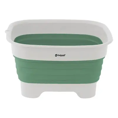 Turistická miska Outwell Collaps Wash Bowl w/drain - shadow green