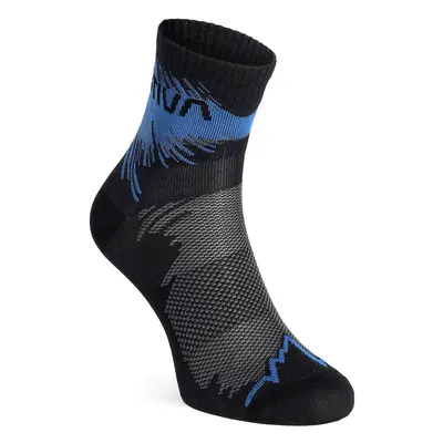 Běžecké ponožky La Sportiva Trail Running Socks - black/lagoon