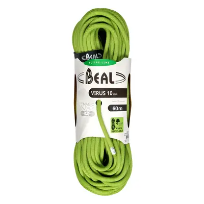 Dynamické lano mm Beal Virus m - solid green