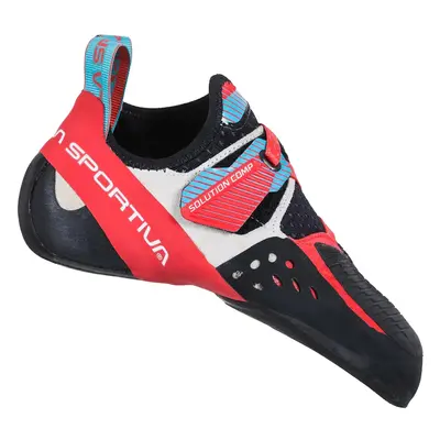 Lezečky dámské La Sportiva Solution Comp - hibiscus/malibu blue