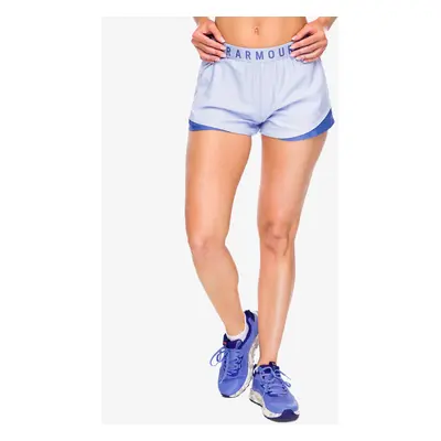 Dámské sportovní kraťasy Under Armour Play Up Shorts 3.0 - celeste/starlight/white