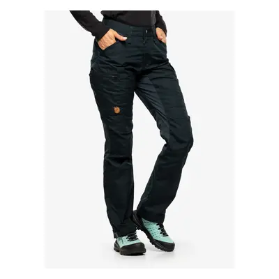 Kalhoty dámské Fjallraven Kaipak Trousers Curved - dark navy