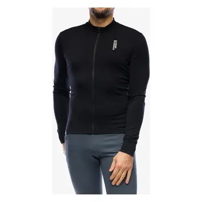 Cyklistická mikina Mons Royale Roam Cargo Merino Shift Full Zip LS - black