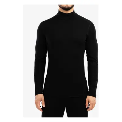 Termoaktivní mikina Icebreaker Tech LS Turtleneck - black