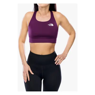 Sportovní podprsenka The North Face Flex Reversible Bra Print - summit navy