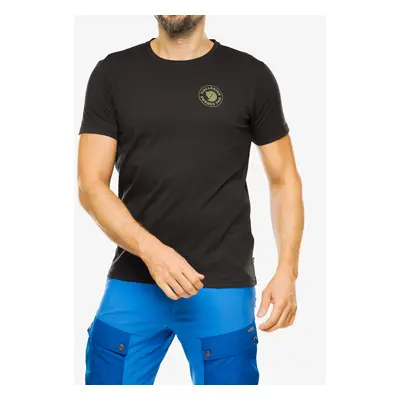 Bavlněné tričko Fjallraven Logo T-Shirt - black