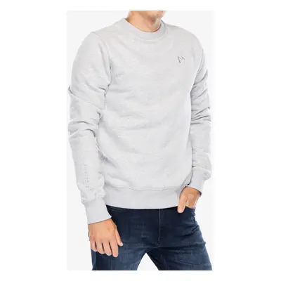 Mikina Didriksons Fyn Sweater - aluminum melange