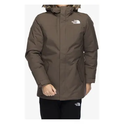 Zimní bunda The North Face Recycled Zaneck Jacket - smokey brown