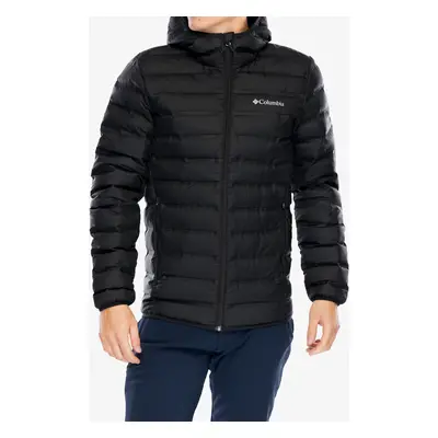 Péřová bunda Columbia Lake Down Hooded Jacket - black