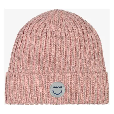 Dětská čepice Viking Footwear Fun Reflex Beanie - light pink