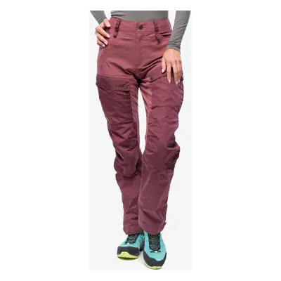 Trekové kalhoty dámské Fjallraven Keb Trousers - port/mesa purple